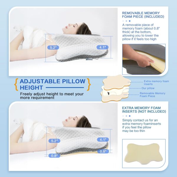 Almohada cervical ortopédica para aliviar el dolor y mejorar el sueño - Imagen 6