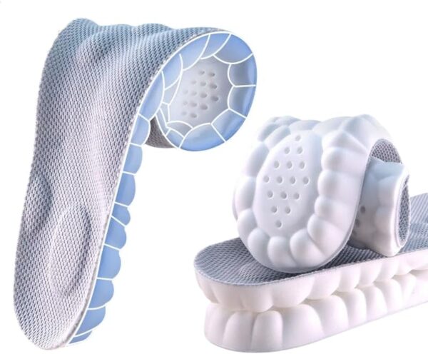Suela "Nube" 4D: Alivio de dolor, antifatiga, absorción de golpes. Comodidad unisex superior. - Imagen 2